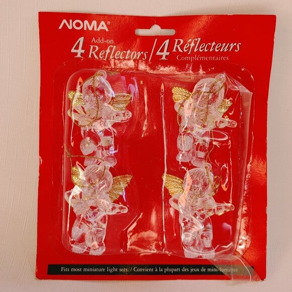 VINTAGE NOMA 4 Add on Reflectors Angel Reflectors BNIP Alderbrook - Picture 1 of 5